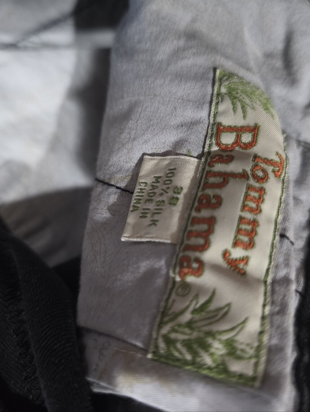 Tommy Bahama Light Gray 100%  Silk Shorts